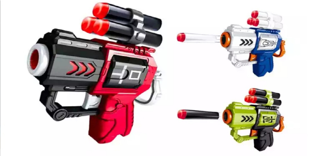 Soft Bullet Gun: Interesting Gift idea for kids