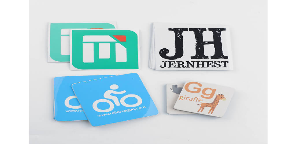 Jazz up your design with durable stickers