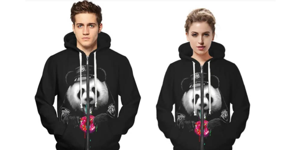 Try the best new panda hoodie in town
